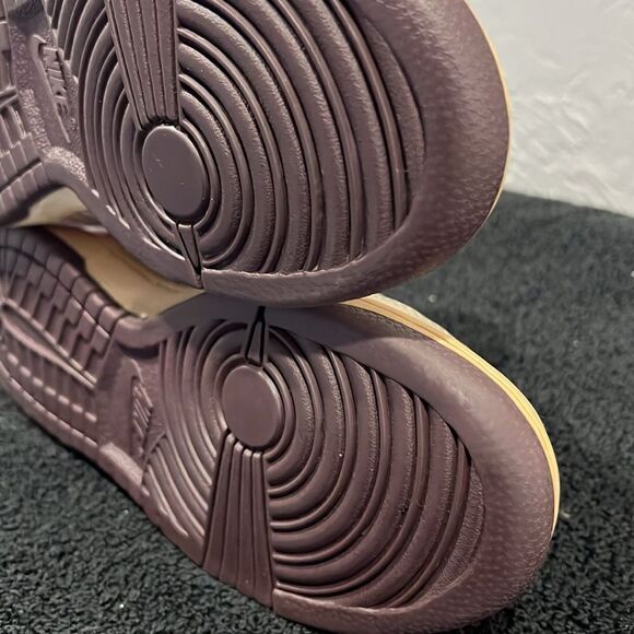 🔥🔥 NIKE Womens Dunk High Pink Gold Animal Print Retro Sneakers Sz 6.5 - GUC - Picture 8 of 13